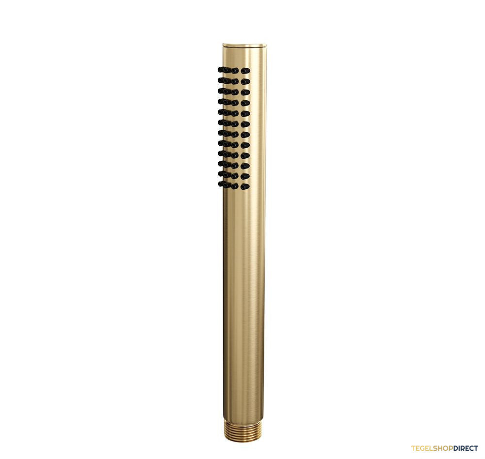 Regendoucheset Opbouw Brauer Gold Edition 20 cm Thermostatisch met Staaf Handdouche Geborsteld Goud – afbeelding 6