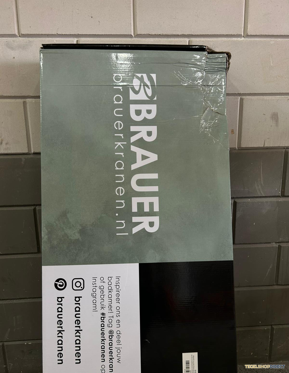 TWEEDEKANS - Brauer Stripe opbouw thermostatische regendouche SET 02 met 25 cm hoofddouche en 3-standen handdouche en doucheslang gunmetal geborsteld PVD – afbeelding 9