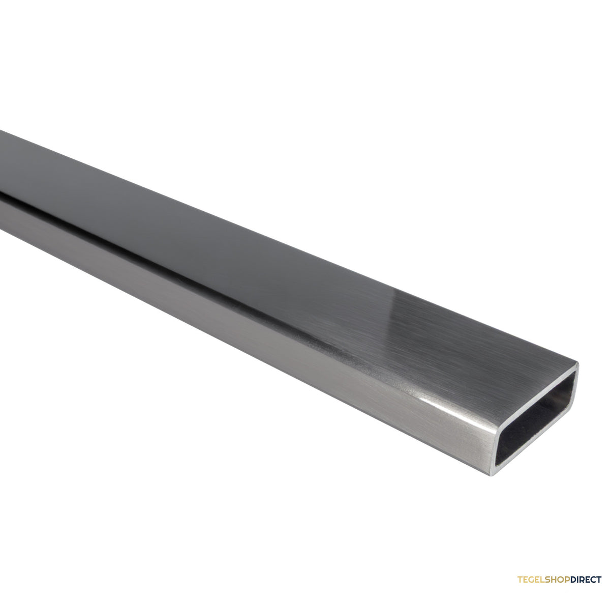 BRAUER Stabilisatiestang 120 Zonder Glasdeel, Wanddeel En T-Koppelstuk PVD RVS-Kleurig Geborsteld
