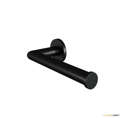 Toiletrolhouder Brauer Black Wandmontage met PVD coating Mat Zwart