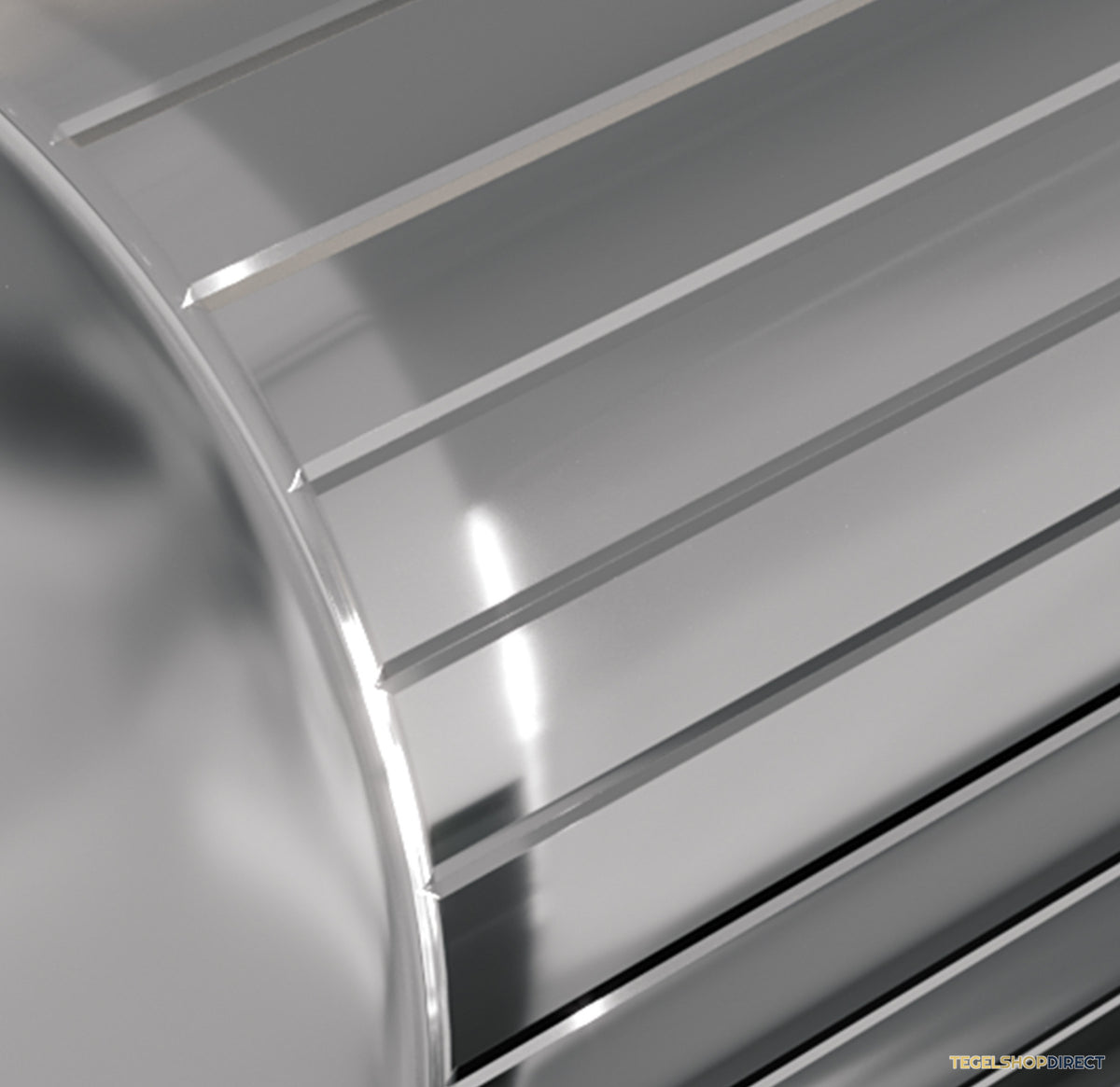 Brauer Stripe losse inbouwthermostaat met in- en afbouwdelen chroom – afbeelding 3