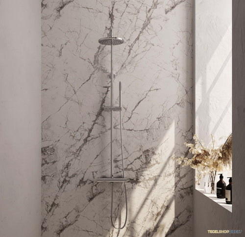 Opbouw Regendoucheset Brauer Chrome Edition Thermostatisch Chroom (Alle Opties)