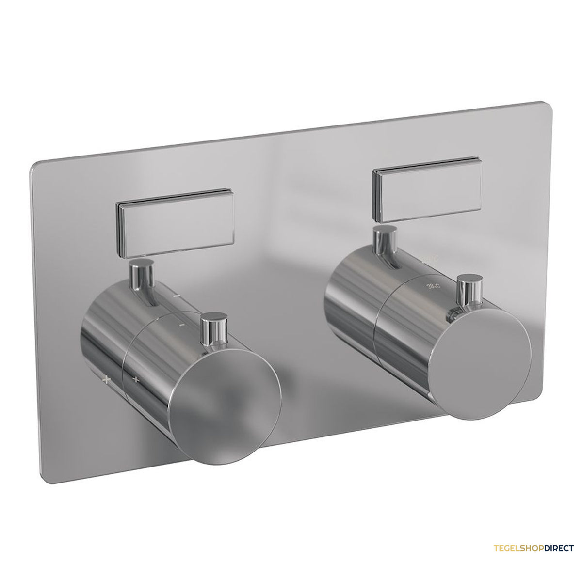 Thermostatische Inbouwdoucheset Brauer Chrome Edition Recht Met Drukknoppen (Alle Opties) – afbeelding 3