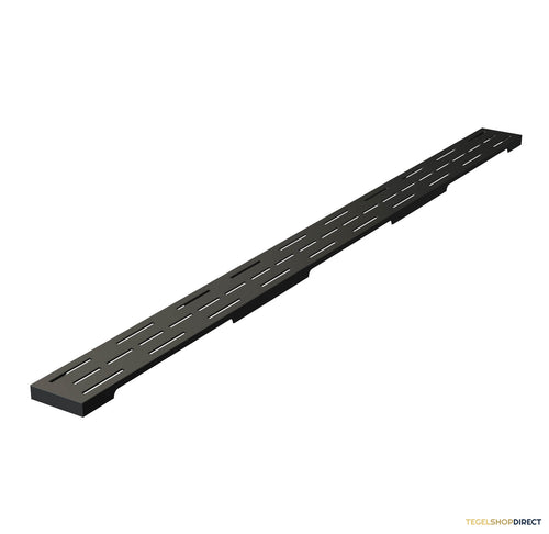 Douchegootrooster Brauer StanGrid Zwart Standaard tbv Douchegoot STD/W/PS 100x7 cm