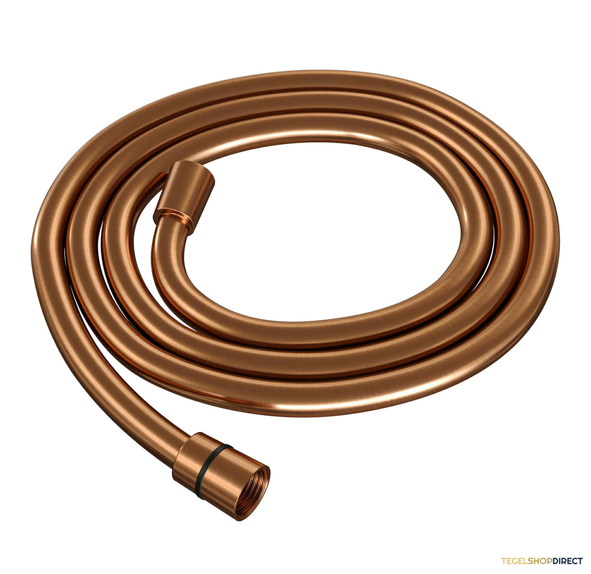Brauer Stripe vrijstaande badmengkraan SET 02 met 3-standen handdouche en doucheslang koper geborsteld PVD – afbeelding 4
