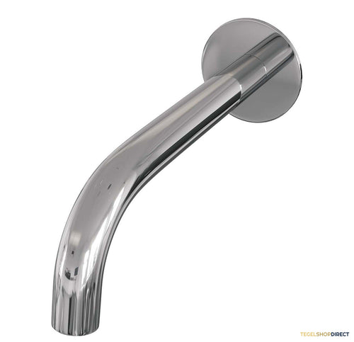 Uitloop Gebogen Brauer Chrome Edition Met Ronde 3mm Rozet Chroom