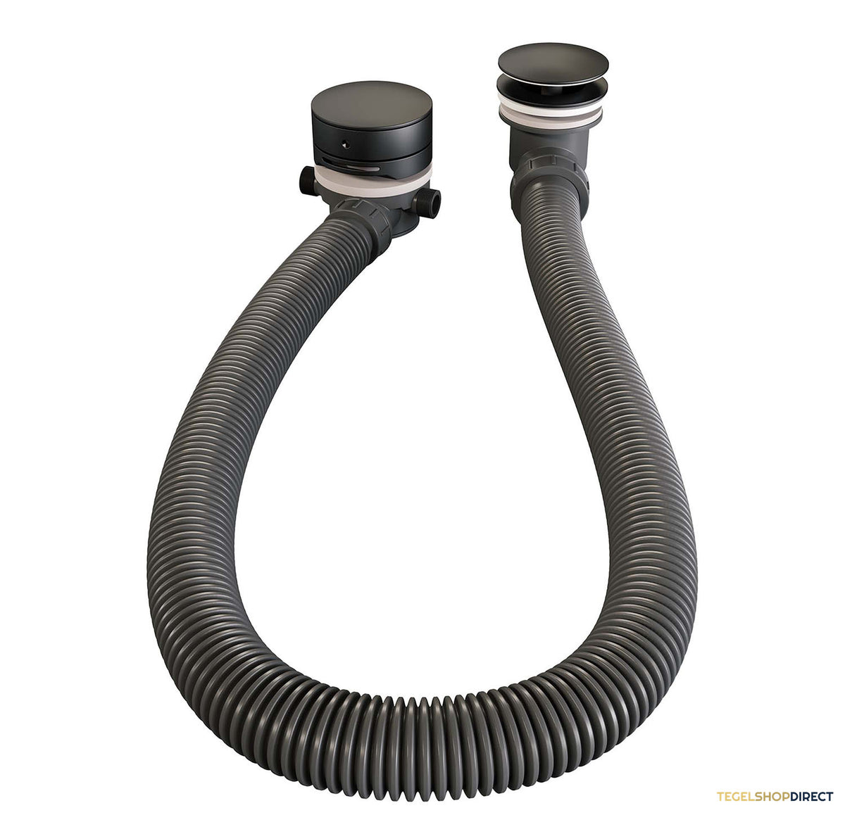 Inbouwthermostaatset Brauer Black Incl Staafhanddouche En Badafvoer Mat Zwart – afbeelding 8