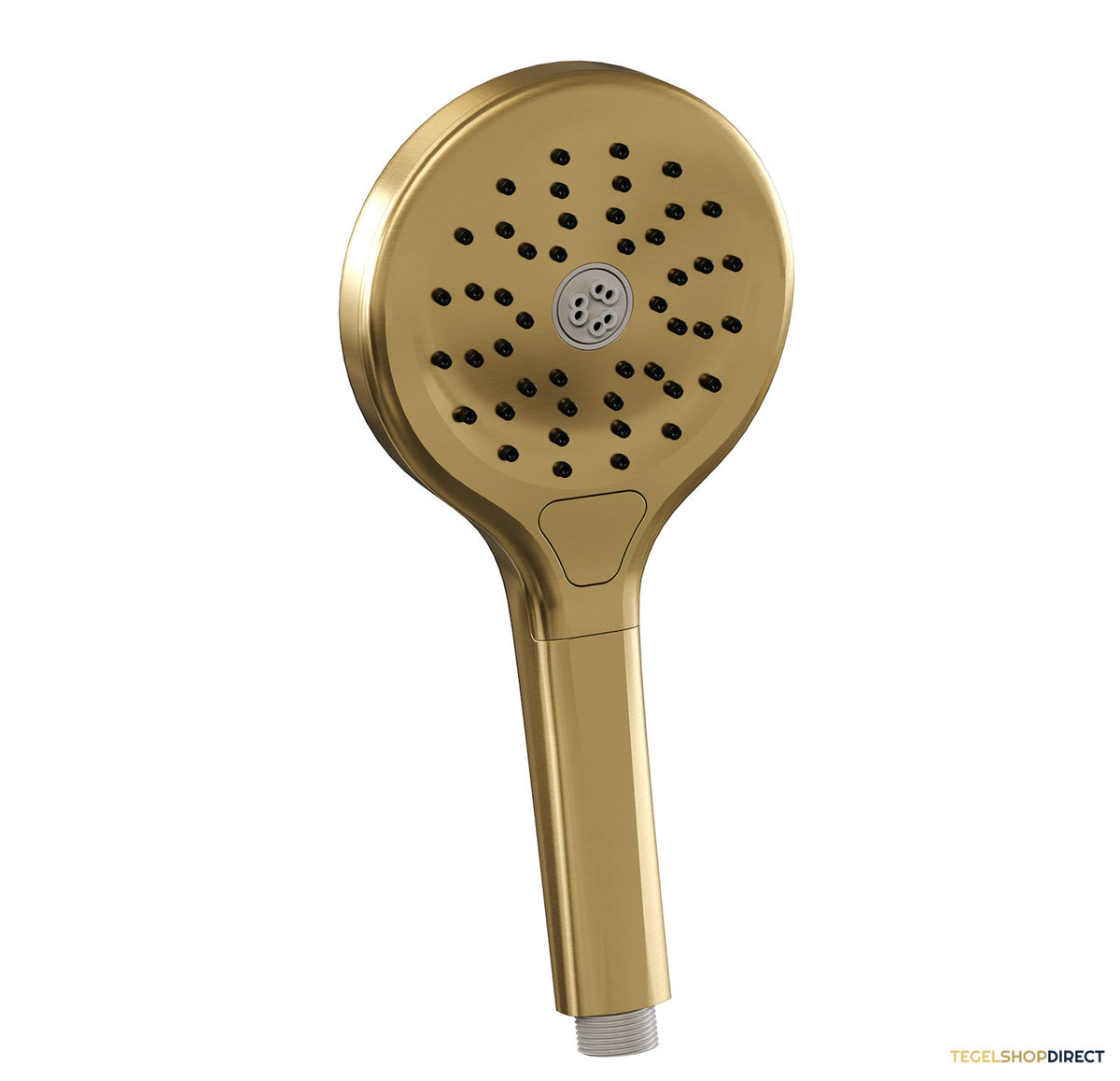 Inbouwthermostaat set Brauer Carving Met Drukknoppen Incl Baduitloop en Afvoer Goud (Keuze Handdouche) – afbeelding 4