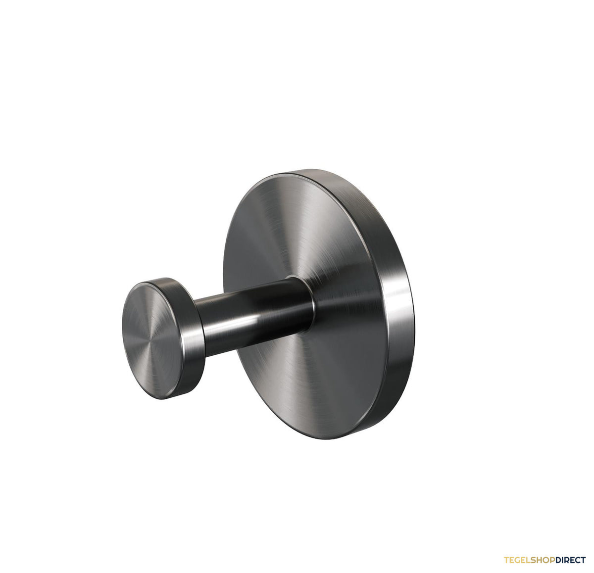 Toiletaccessoire Set Brauer Gunmetal 3-in-1 met PVD coating Geborsteld Gunmetal – afbeelding 7