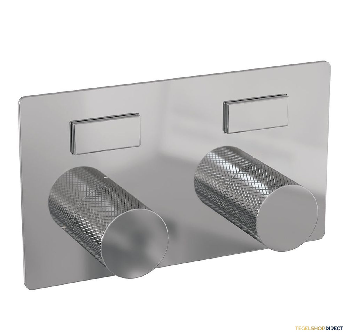 Thermostatische Inbouwdoucheset Brauer Carving Recht Met Drukknoppen Chroom (Alle Opties) – afbeelding 3