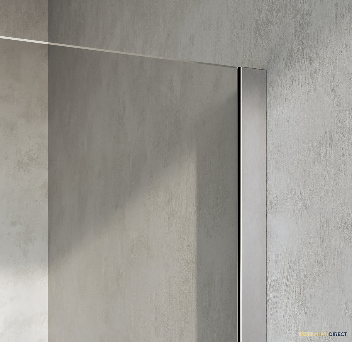 BRAUER Oblivion inloopdouche helder glas 90x200 incl. glascoating PVD RVS-kleurig geborsteld – afbeelding 3