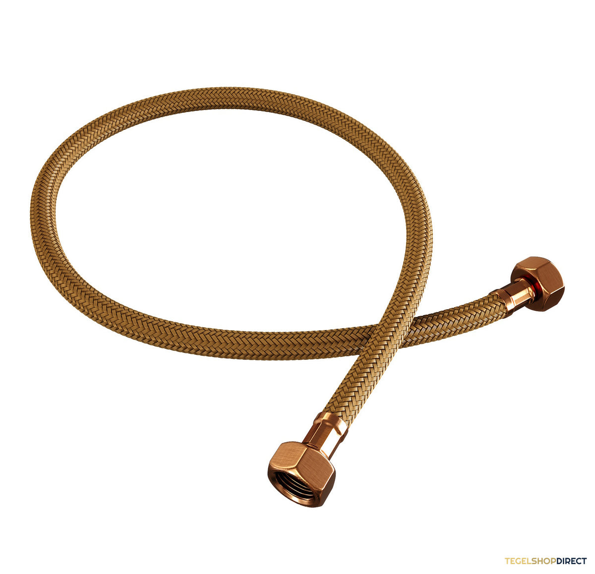 Hoekstopkraan Brauer Copper Edition Compleet Met Slang Koper Geborsteld PVD – afbeelding 2