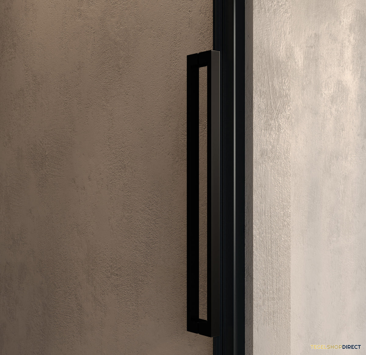 BRAUER Galactic Nisdeur 2-Delig Schuif 160x200 Omkeerbaar Helder Glas Incl. Glascoating Mat Zwart – afbeelding 4