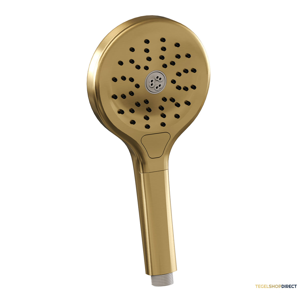 Brauer Stripe thermostatische inbouw regendouche 3-weg rechthoekig SET 24 met 25 cm douchekop en plafondarm en 3-standen handdouche en doucheslang en geintegreerde glijstang goud geborsteld PVD – afbeelding 8