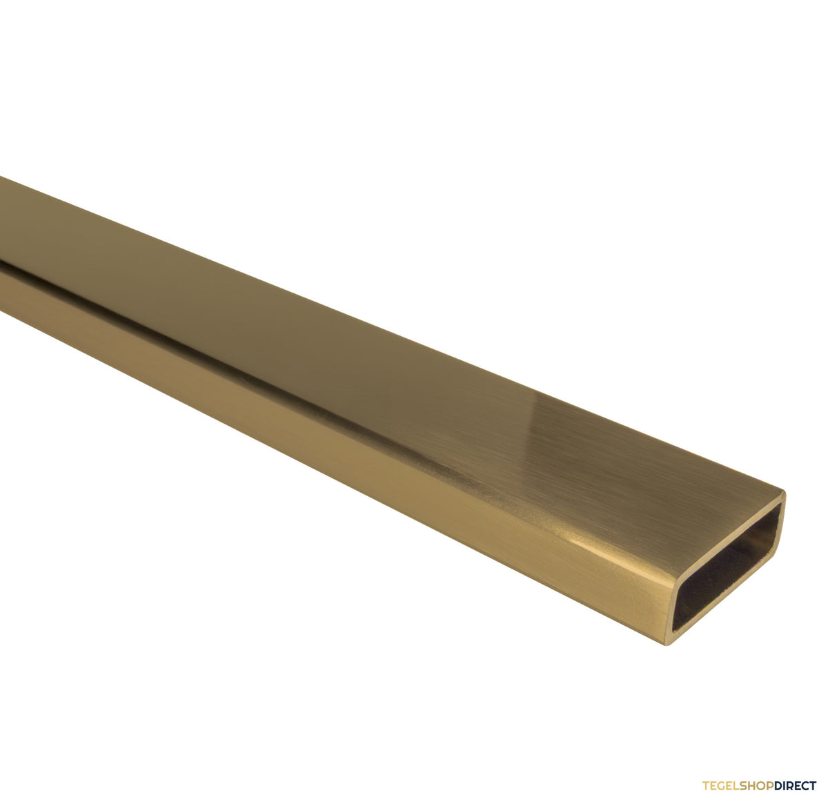 BRAUER Stabilisatiestang 120 Zonder Glasdeel, Wanddeel En T-Koppelstuk PVD Goud Geborsteld