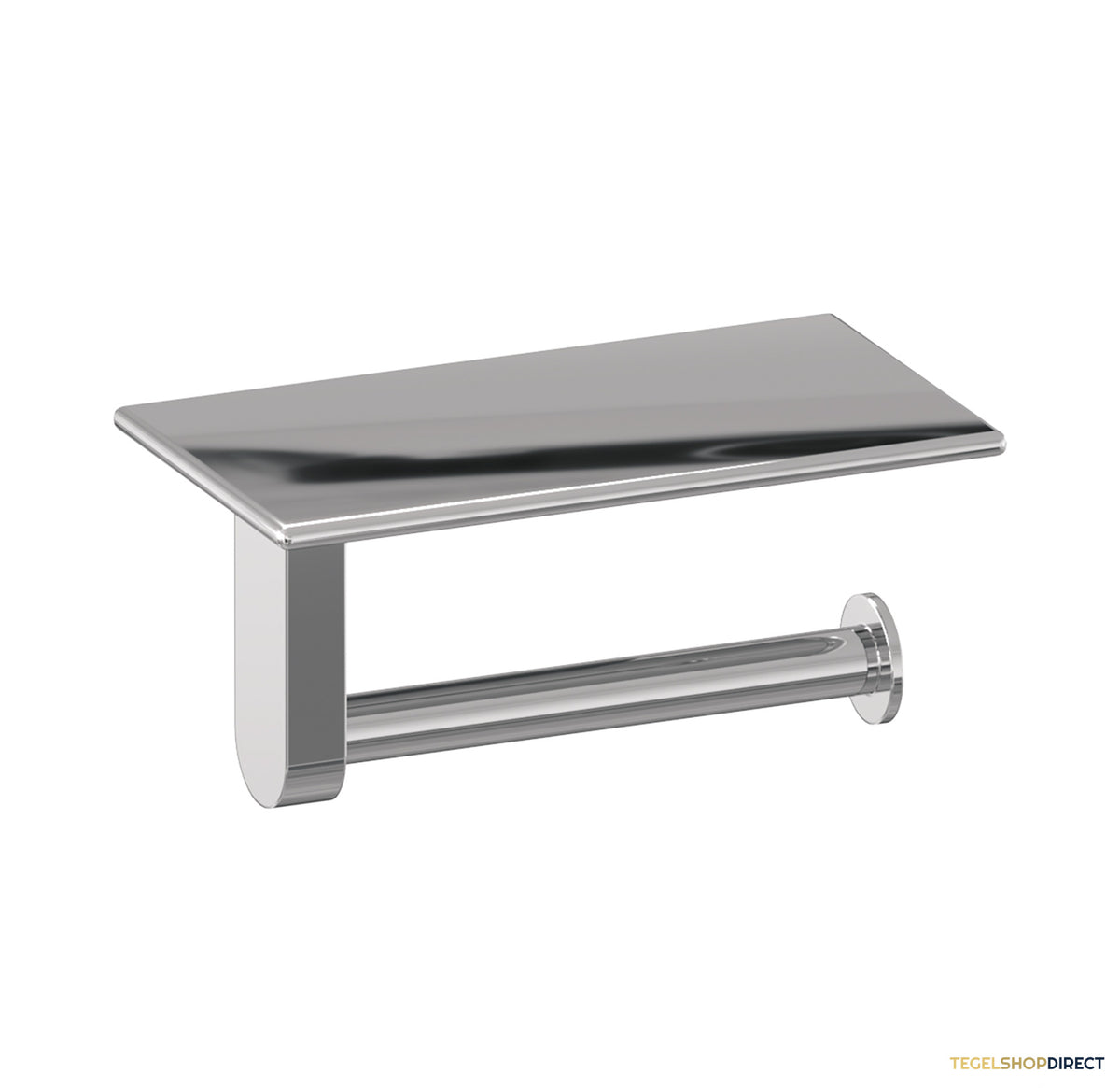 Toiletrolhouder Brauer Chrome Edition Met Planchet Chroom