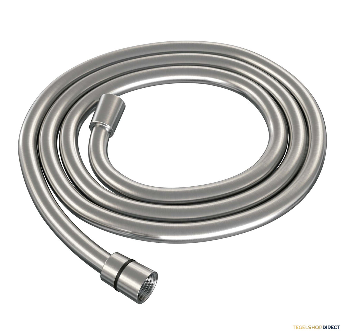 Brauer Stripe thermostatische inbouw badkraan SET 02 met badvulcombinatie en 3-standen handdouche en doucheslang en wandaansluitbocht RVS-kleurig geborsteld PVD – afbeelding 6
