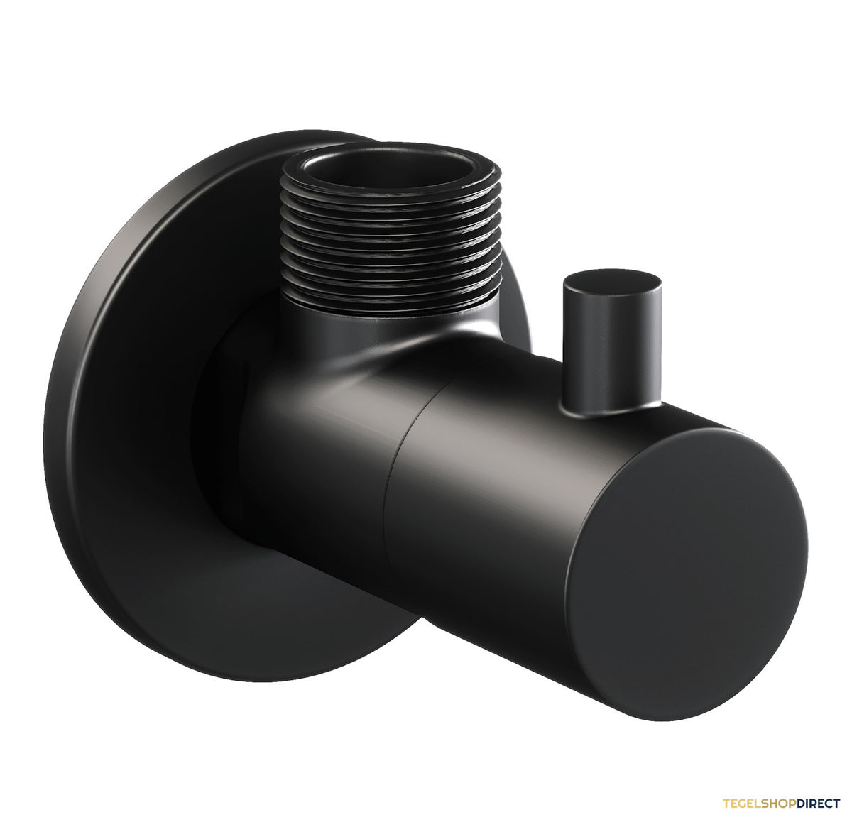 Hoekstopkraan Brauer Black Edition Mat Zwart