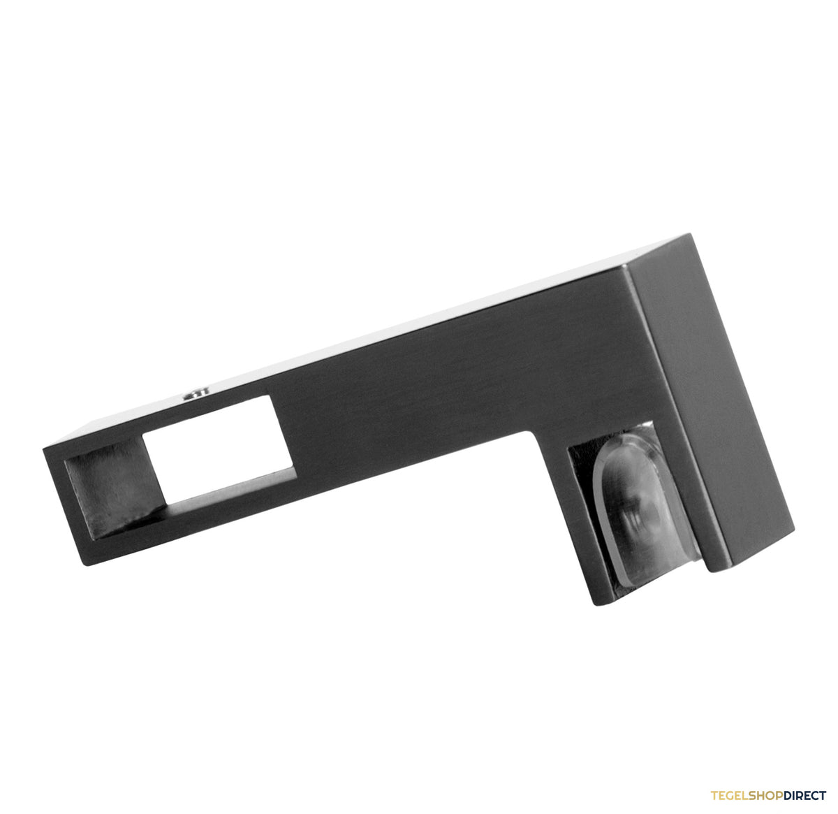 BRAUER T-koppelstuk PVD gunmetal geborsteld