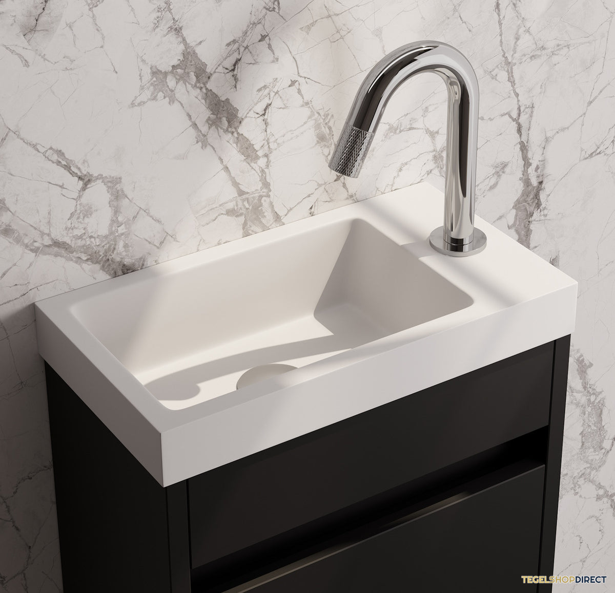 Opbouw Fonteinkraan Brauer Chrome Carving Edition Met Gebogen Uitloop Chroom