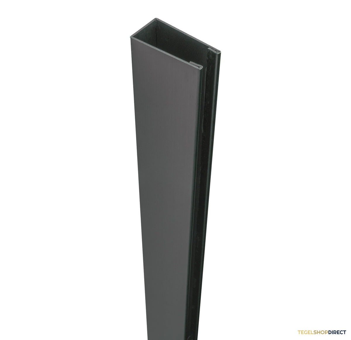 BRAUER Muurprofiel PVD gunmetal geborsteld