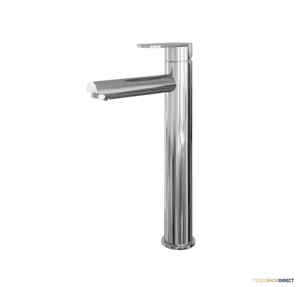 Wastafelmengkraan Brauer Chrome Edition Coldstart Opbouw Hoog Platte Hendel Chroom – afbeelding 2