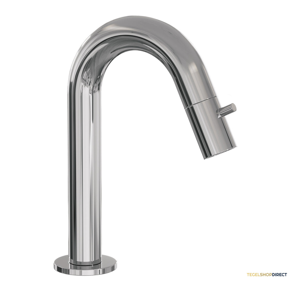 Opbouw Fonteinkraan Brauer Chrome Edition Met Gebogen Uitloop Chroom – afbeelding 2