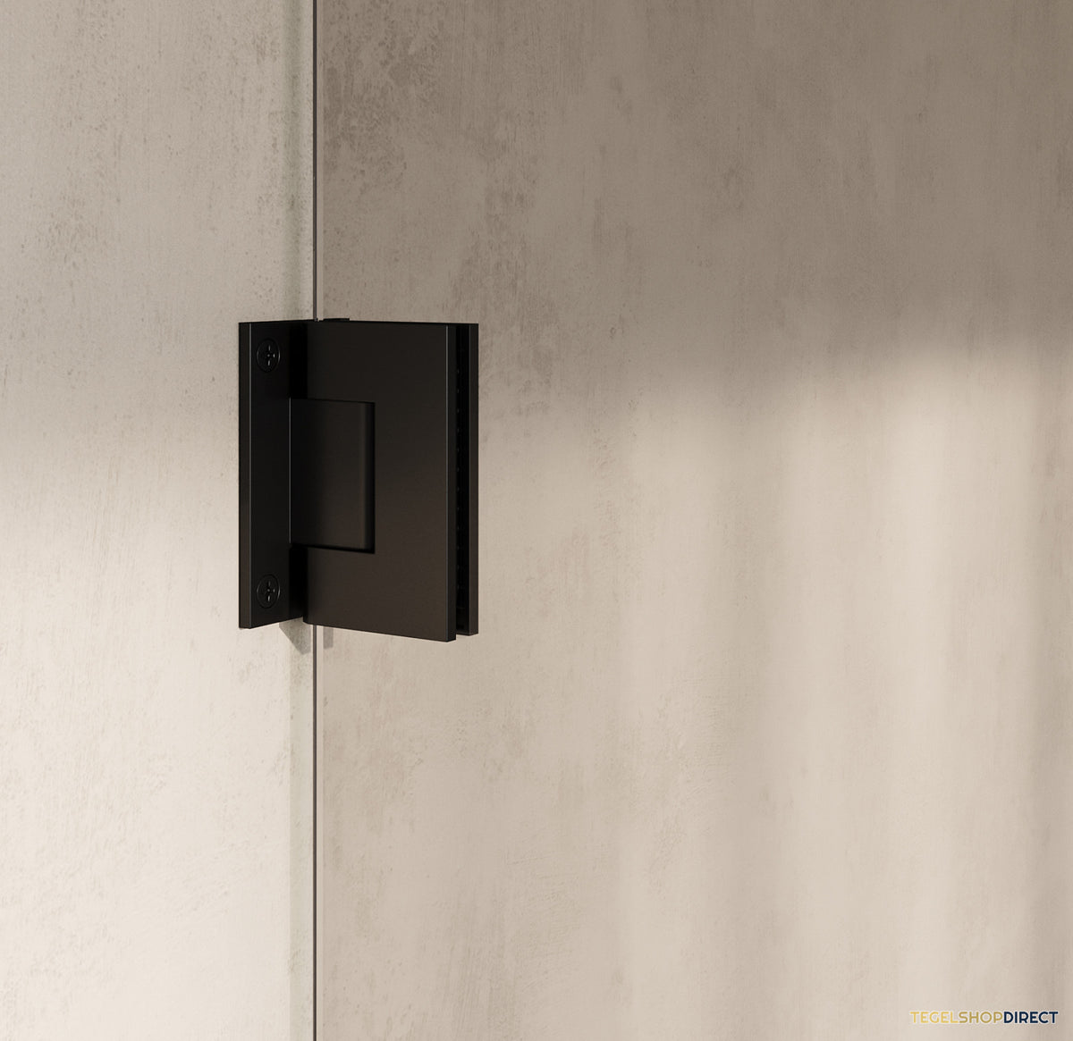 BRAUER Void douchecabine met draaideur helder glas 90x90x200 incl. glascoating mat zwart – afbeelding 5