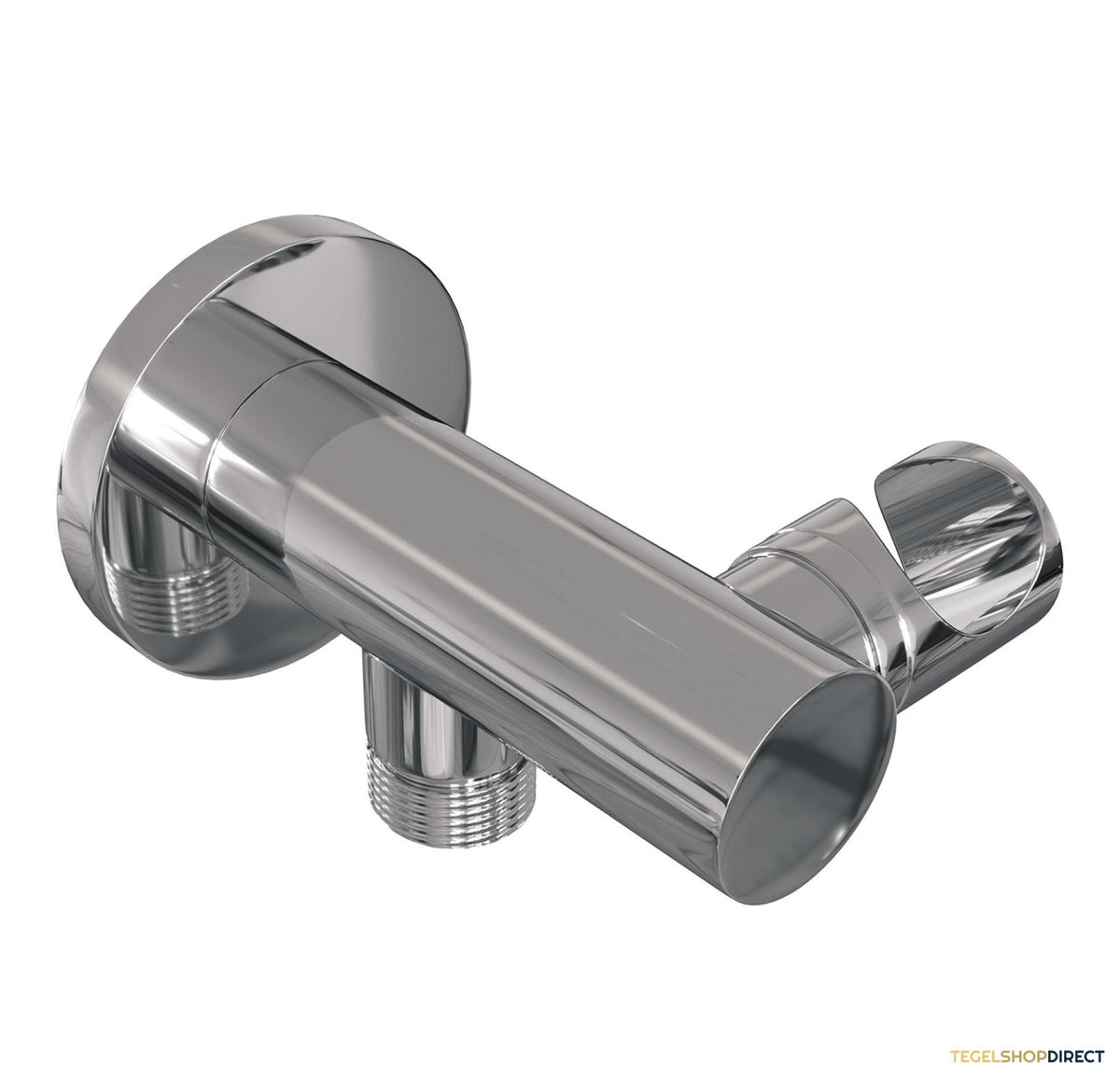 Regendoucheset Inbouw Brauer Chrome Carving Thermostatisch 20cm met 3-Weg Omstelling, Gebogen Wandarm en 3-Standen Handdouche Chroom – afbeelding 5