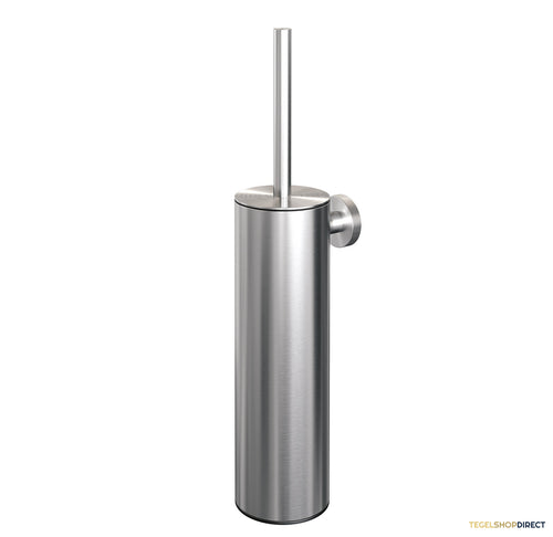 Toiletborstelset Brauer Brushed Wandmontage met PVD coating Geborsteld RVS