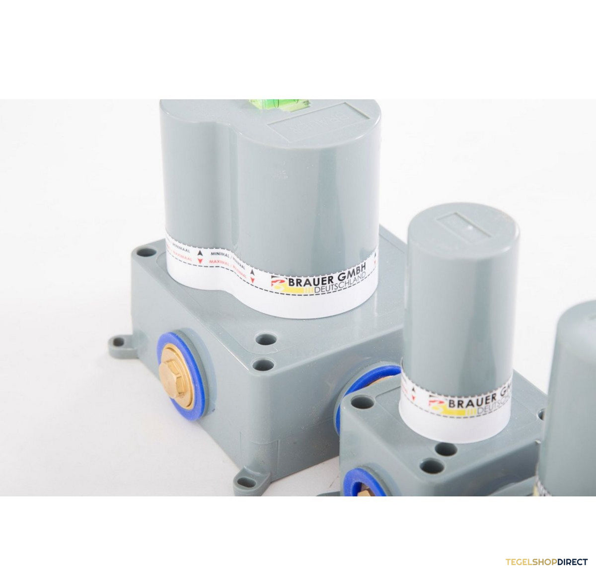 Inbouw Thermostaat Brauer Brushed Editon Rond Geborsteld RVS – afbeelding 3