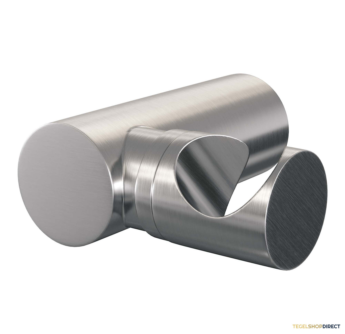 Brauer Stripe opbouw baddouche thermostaatkraan SET 03 met wandhouder en staaf handdouche en doucheslang RVS-kleurig geborsteld PVD – afbeelding 5