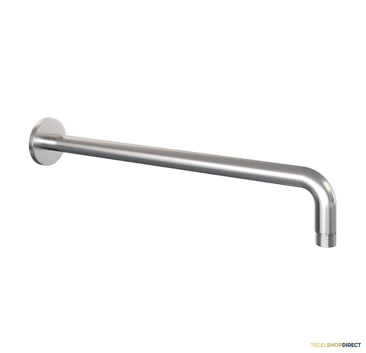 Wandarm Brauer Brushed Edition Gebogen 40 cm Geborsteld RVS
