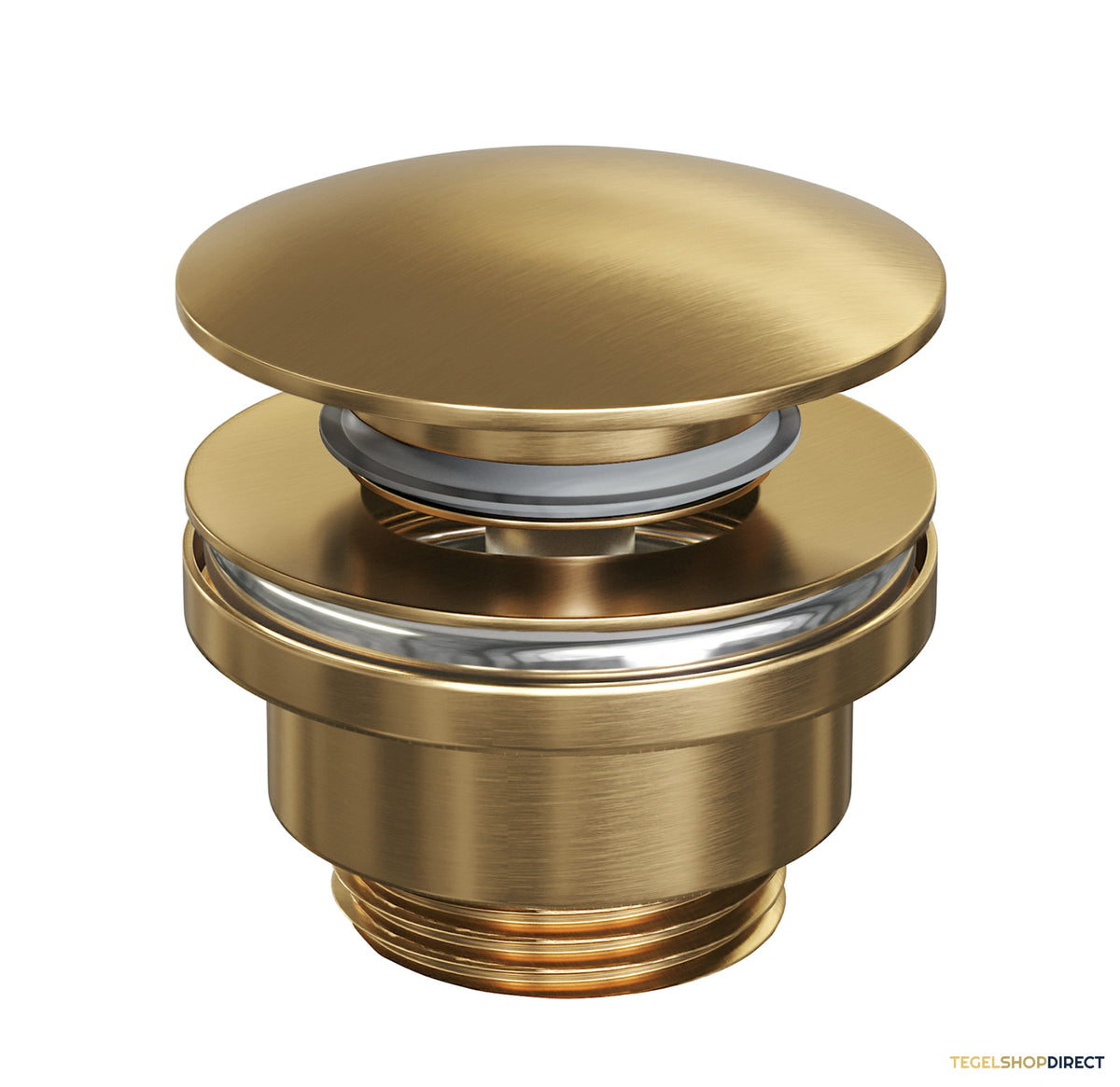 Afvoerplug Brauer Klikwaste Gold Edition Geborsteld Goud