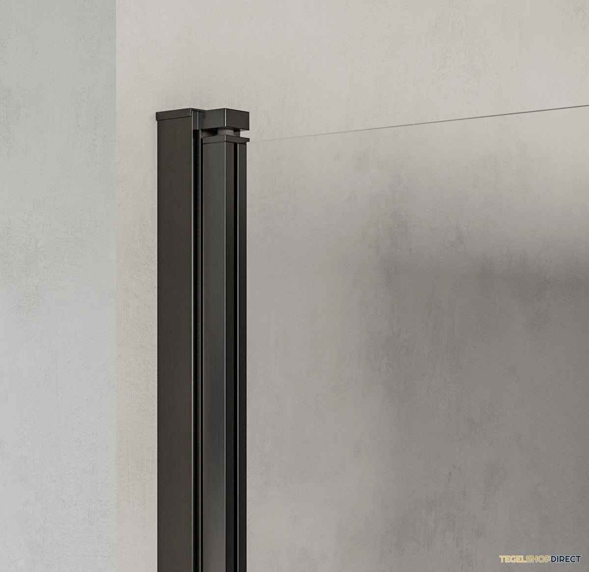 BRAUER Cosmic Nisdeur Draaiend 70x200 Omkeerbaar Helder Glas Incl. Glascoating PVD Gunmetal Geborsteld – afbeelding 3