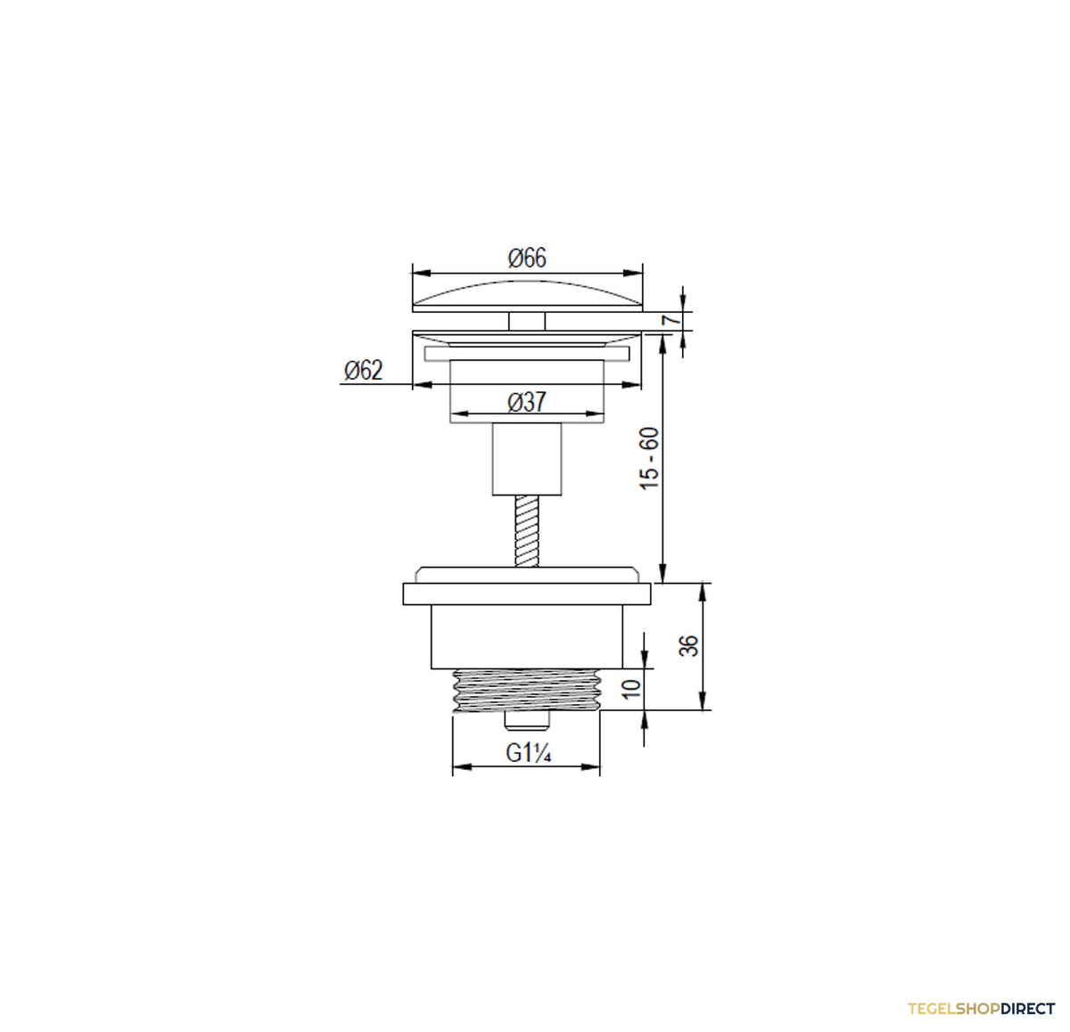 Waste Brauer Copper Edition Always Open Geborsteld Koper – afbeelding 2