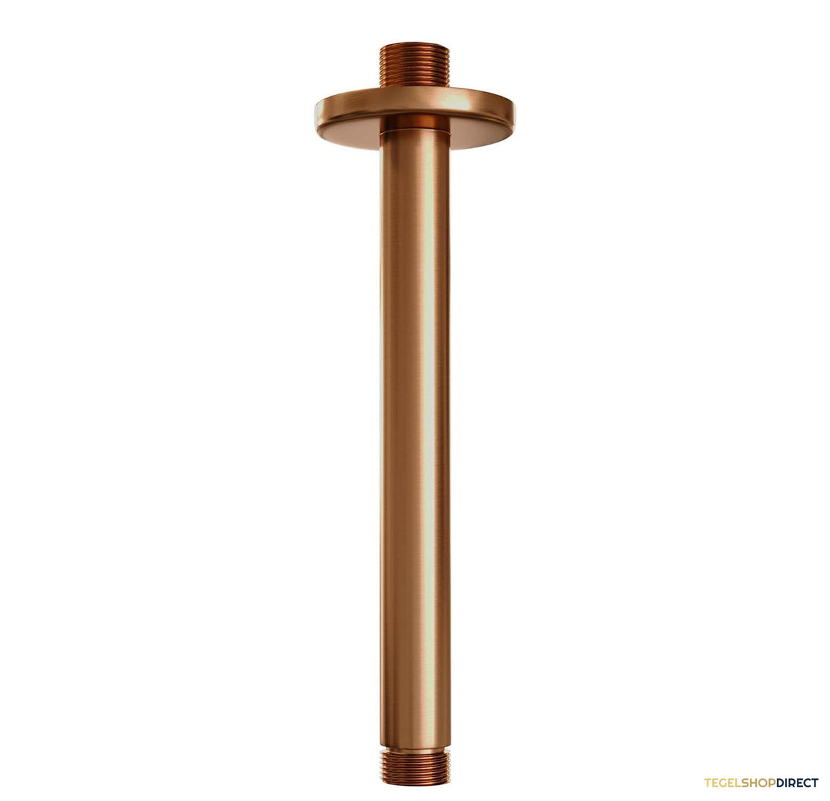 Regendoucheset Inbouw Brauer Copper Carving Thermostatisch 30cm met Plafondarm, Glijstang en Handdouche Staaf Losse Stopkranen Geborsteld Koper – afbeelding 6