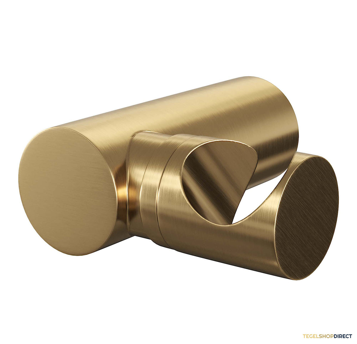 Opbouwset Bad- en Douchekraan Brauer Gold Edition Thermostatisch Met Wandhouder Geborsteld Goud – afbeelding 6
