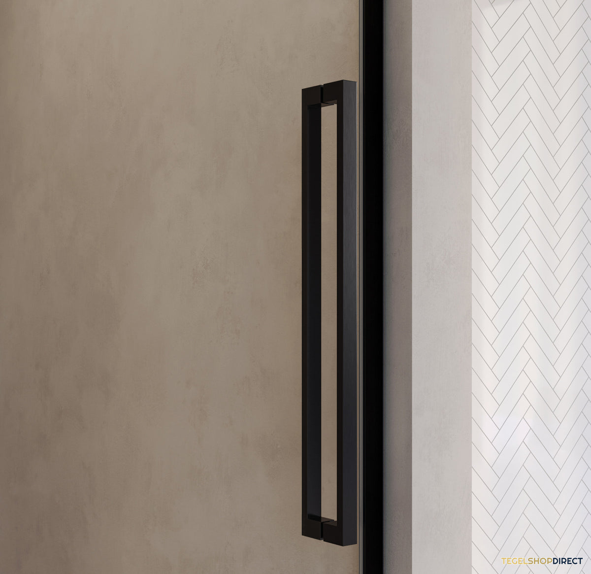 BRAUER Cosmic Nisdeur Draaiend 70x200 Omkeerbaar Helder Glas Incl. Glascoating PVD Gunmetal Geborsteld – afbeelding 4
