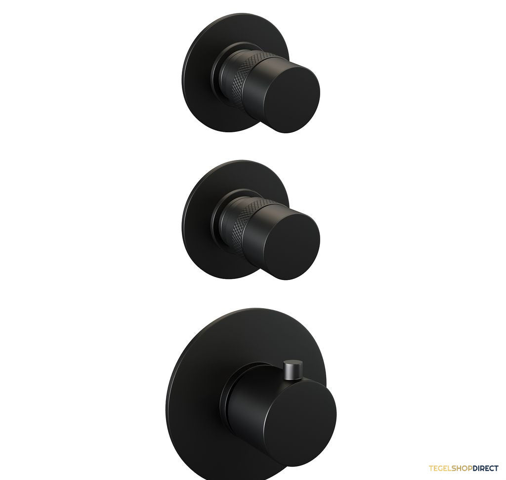 Thermostatische Inbouwdoucheset Brauer Black Edition Omstelknoppen (Alle Opties) – afbeelding 3