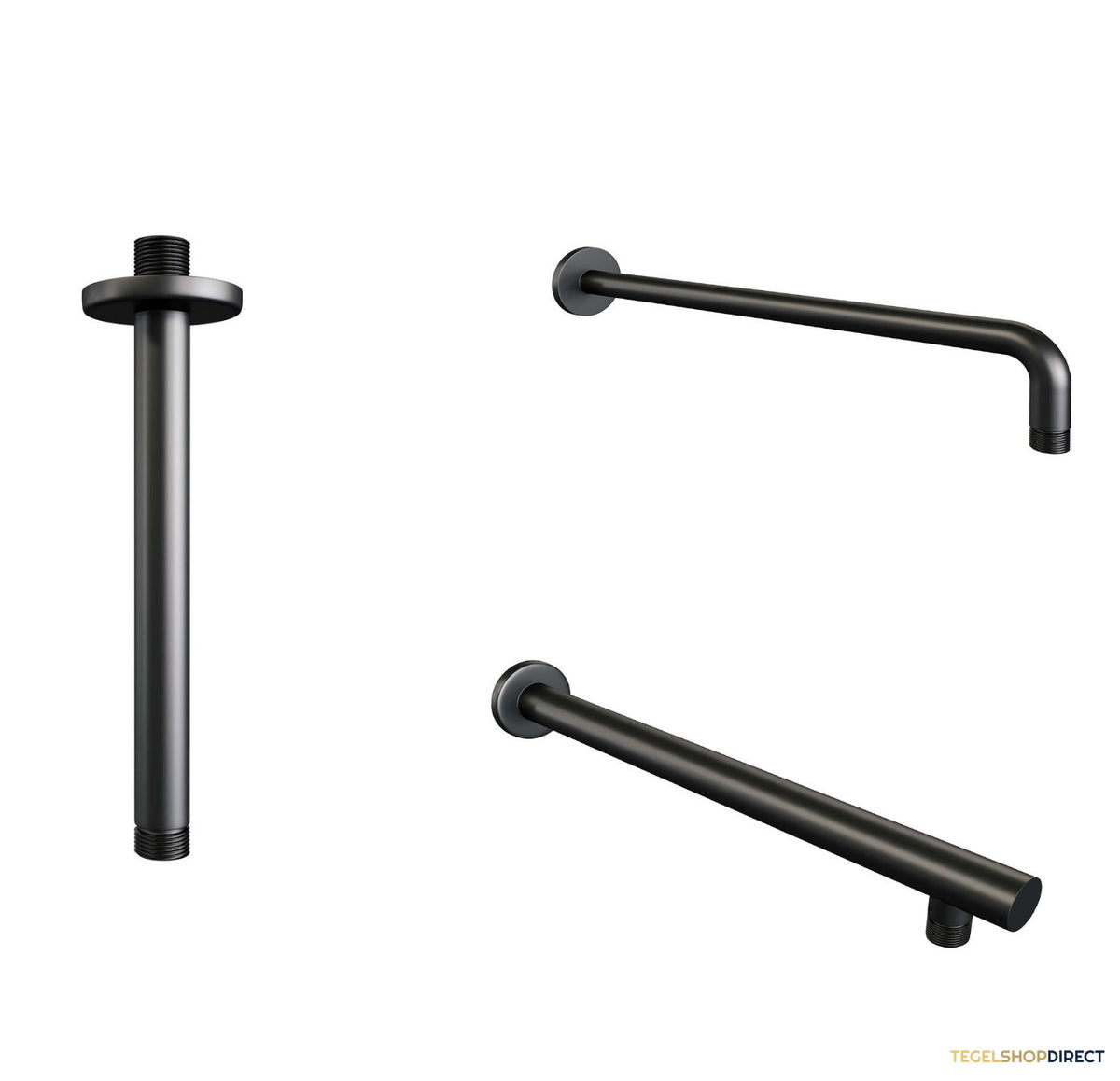 Thermostatische Inbouwdoucheset Brauer Black Edition Recht Met Drukknoppen (Alle Opties) – afbeelding 4