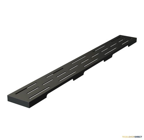 Douchegootrooster Brauer StanGrid Zwart Standaard tbv Douchegoot STD/W/PS 60x7 cm