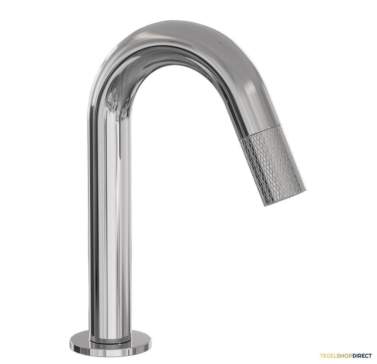 Opbouw Fonteinkraan Brauer Chrome Carving Edition Met Gebogen Uitloop Chroom – afbeelding 2