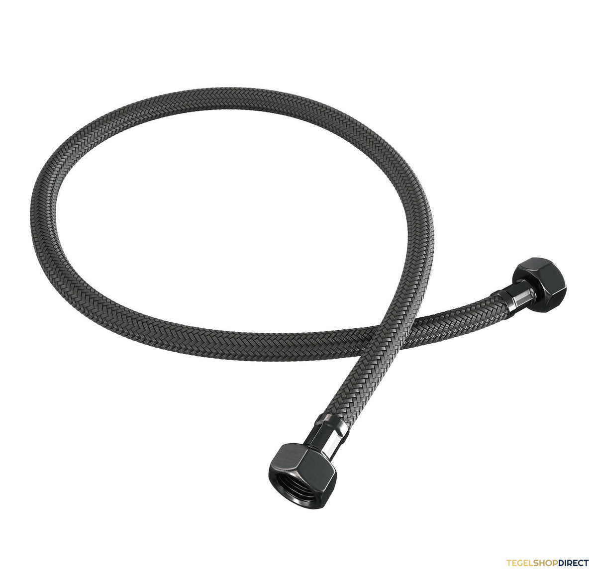 Hoekstopkraan Brauer Gunmetal Carving Edition Compleet Met Slang Gunmetal Geborsteld PVD – afbeelding 3