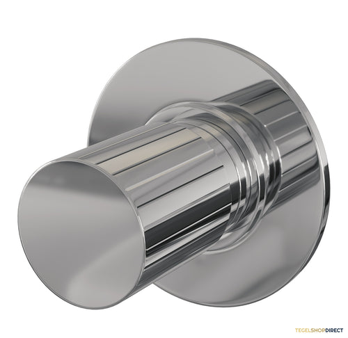 Brauer Stripe losse inbouw stopkraan met in- en afbouwdelen chroom