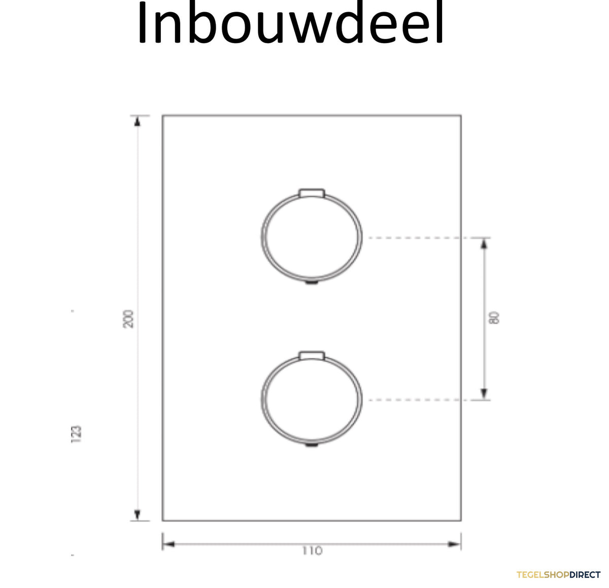 Thermostatische Inbouwdoucheset Brauer Brushed Edition Rechthoekige Afdekplaat (Alle Opties) – afbeelding 10