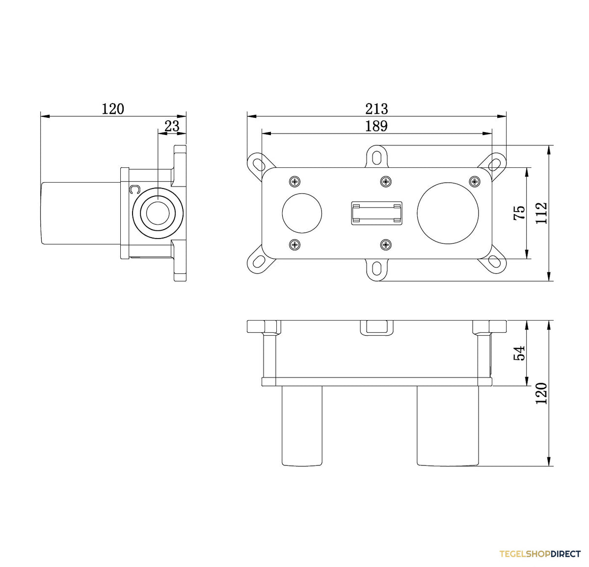 Inbouw Wastafelmengkraan Brauer Brushed Edition Coldstart Gebogen Uitloop Platte Hendel Rechts Geborsteld RVS PVD Met Afdekplaat – afbeelding 5