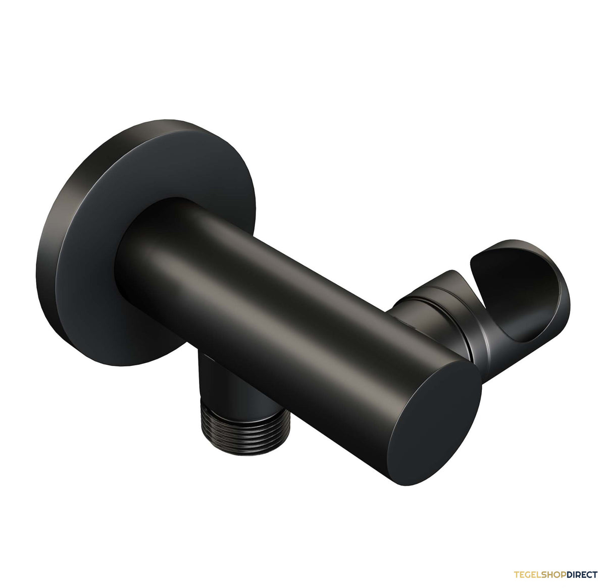 Brauer Stripe thermostatische inbouw badkraan SET 02 met badvulcombinatie en 3-standen handdouche en doucheslang en wandaansluitbocht mat zwart – afbeelding 7