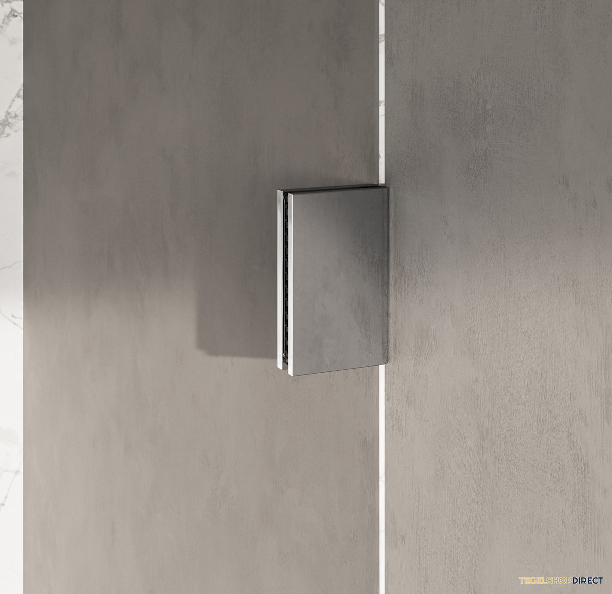 BRAUER Void Badwand 80x140 Helder Glas Incl. Glascoating Chroom – afbeelding 3