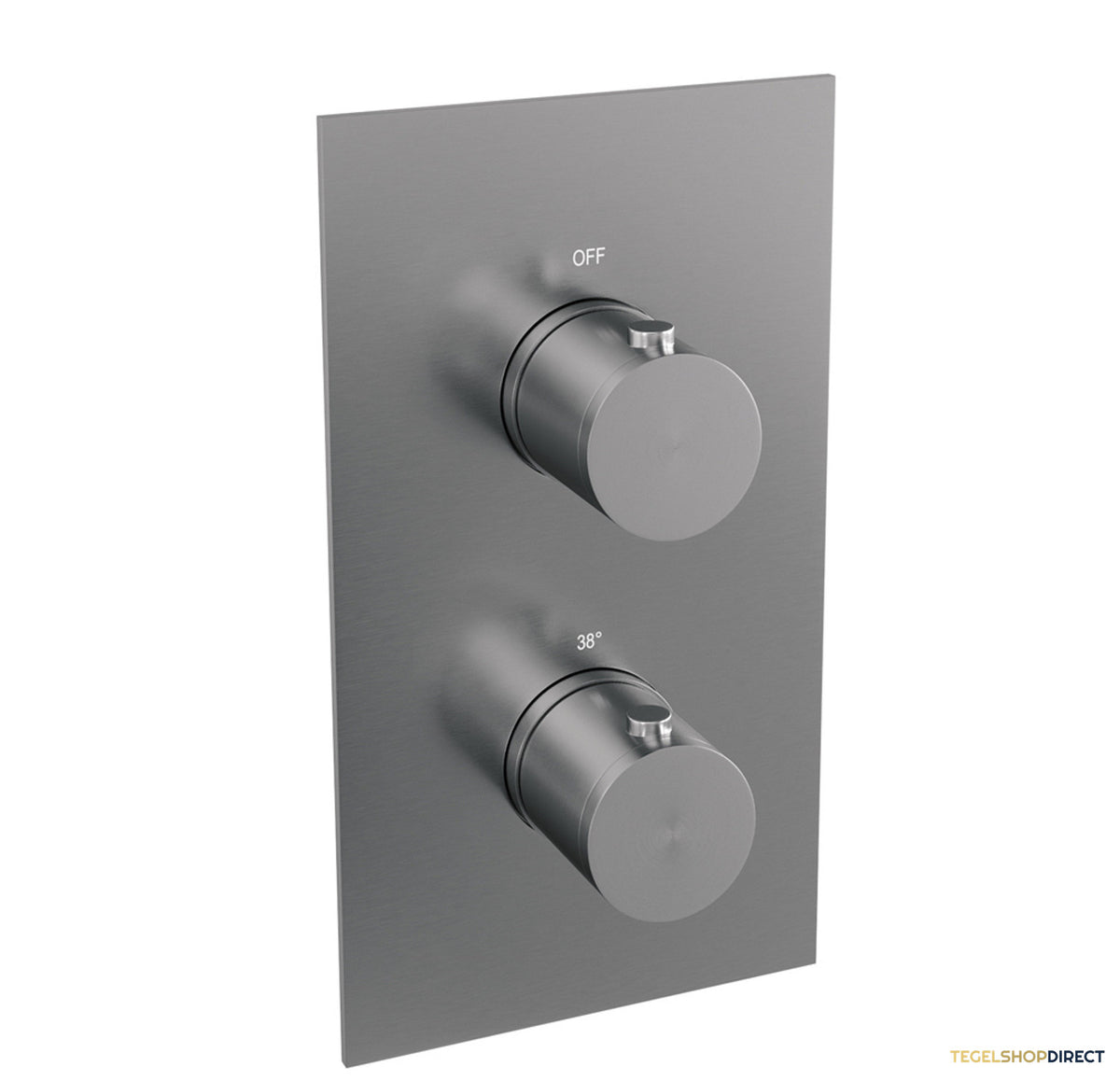 Inbouw Regendouche Set Brauer Brushed Edition Plafond Uitloop Ronde Hoofddouche 20 cm RVS Look – afbeelding 8